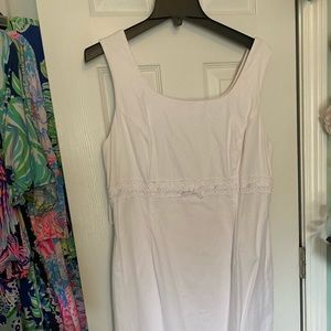 Vintage Lilly Pulitzer white dress